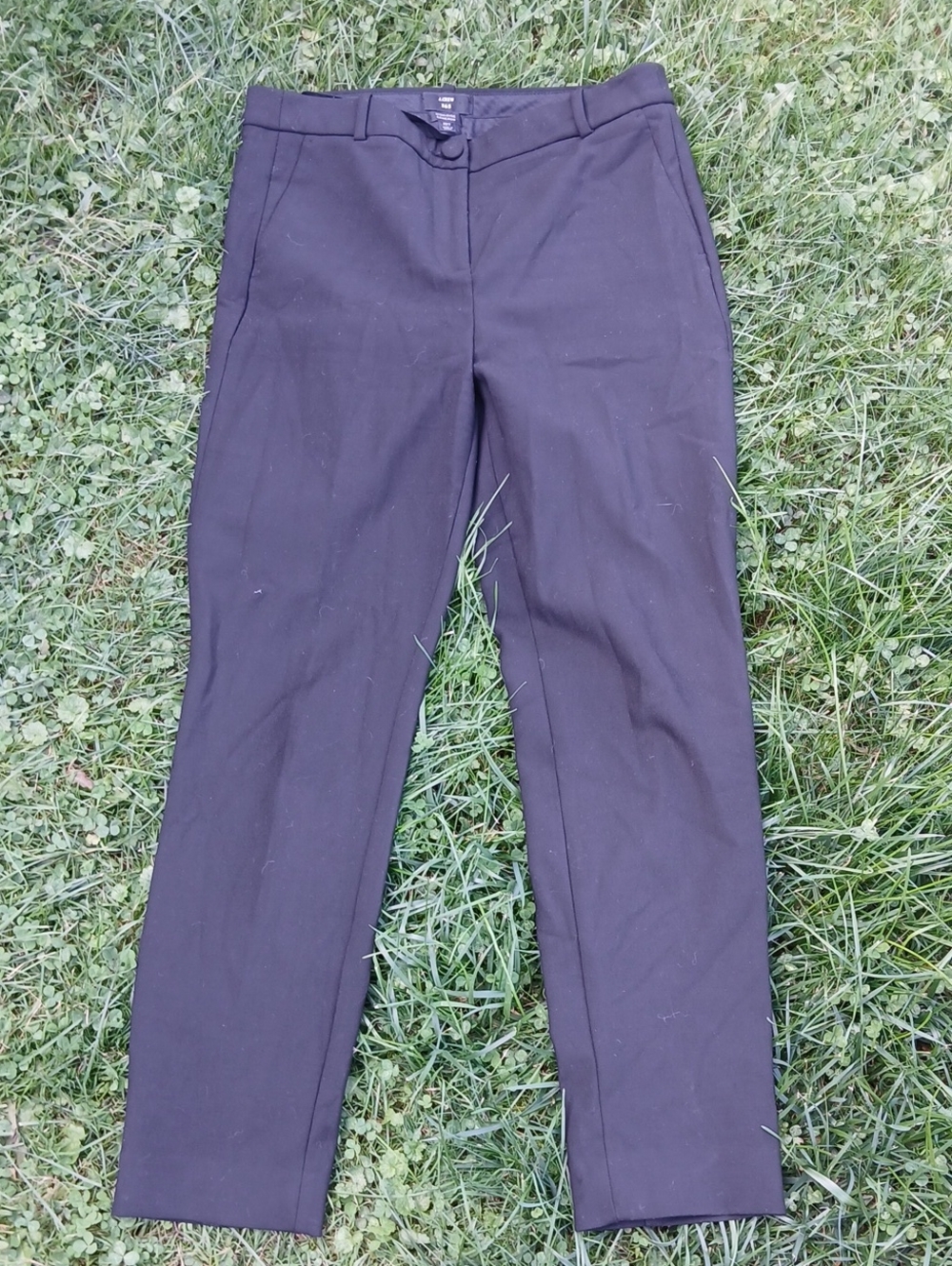 J. Crew 365 High Rise Cameron Black Dress Pants Size 10T